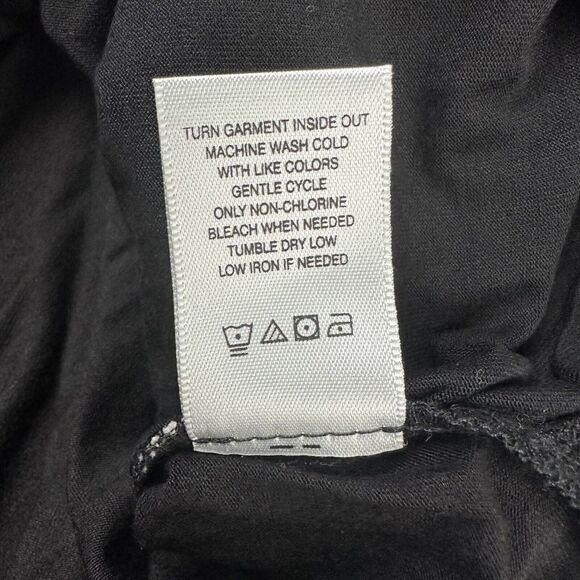 John Mark Top Women Small Black Anastasia Embroidered Aztec Geometric Blouse NEW - Picture 14 of 16